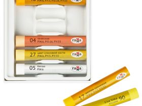 Набор пастели масляной Гамма "Студия", "Солнечные блики", 6 цветов, картон. упак., европодвес