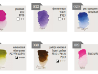 Набор акварели Малевичъ "Veroneze" весенний, 6 цв*2,5 мл