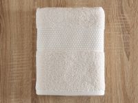 Полотенце махровое Favo, бежевое