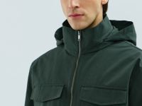 Куртка с накладными карманами, Зеленый