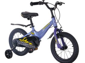 Детский велосипед Maxiscoo Jazz Стандарт Плюс 14, год 2024, цвет Синий