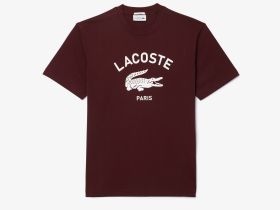 Хлопковая футболка Lacoste унисекс