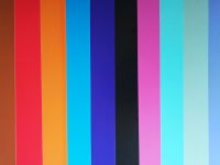 Набор для детского творчества из цветного мелованного двухстороннего картона Лилия Холдинг "Хитрец"