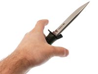 Тактический нож Kizlyar Supreme Combat SW, сталь AUS-8, рукоять кратон, оливковый