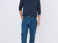 Свободные джинсы, Синий