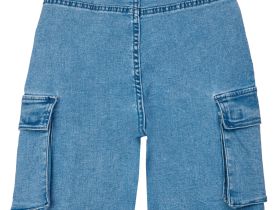 Шорты текстильные джинсовые для мальчиков