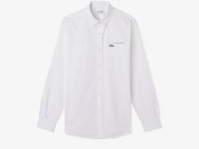 Мужская хлопковая рубашка Lacoste