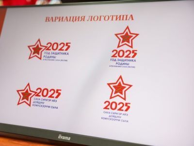 В Якутии презентовали официальный логотип Года защитника Родины