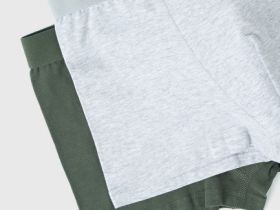 Трусы-боксеры для мальчиков, 2 шт., Серый