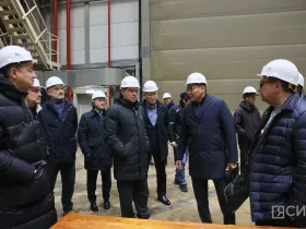 Председатель комитета Совета Федерации Андрей Кутепов посетил Жатайскую судоверфь
