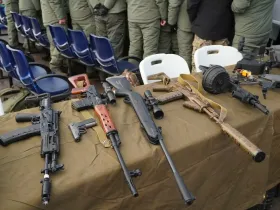 На полигоне «Сулус» развернули выставку Центра «Воин»