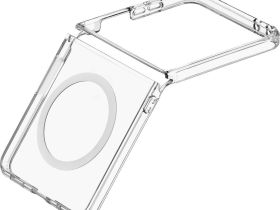 Чехол uBear Real Mag для Galaxy Z Flip8 MagSafe прозрачный