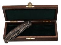 Подарочная шкатулка для складного ножа, бук