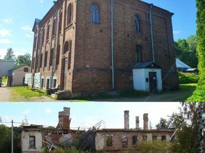 Два корпуса келий