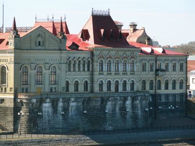 Здание, в котором размещался штаб Красной гвардии