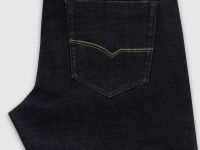 Утепленные джинсы straight fit мужские