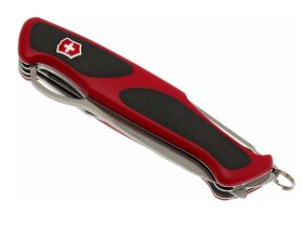 Нож перочинный Victorinox RangerGrip 78, сталь X55CrMo14, рукоять полиамид, красно-чёрный