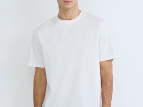 Футболка из мерсеризованного хлопка, Белый