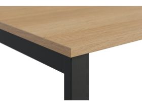 Стол Марлон 160x80 Дуб Барбера/Черный