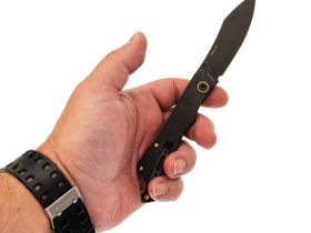 Складной нож Sanrenmu 9306-SB, сталь 8Cr13MOV, рукоять сталь, черный