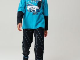 Брюки трикотажные для мальчиков