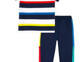 Комплект трикотажный для мальчиков: фуфайка (футболка), брюки