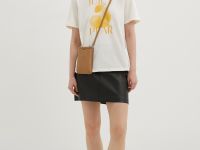 Футболка из хлопка с принтом