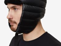 Пуховая шапка-ушанка BASK