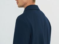 Лёгкая куртка-рубашка, Синий