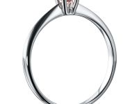 Помолвочное кольцо из белого золота э0912кц07190200_pink