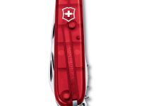 Нож перочинный Victorinox Spartan, сталь X55CrMo14, рукоять Cellidor®, полупрозрачный красный, 12 функций, 91мм