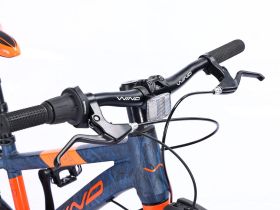 Детский велосипед Wind Ultra 20 Rigid 7sp, год 2025, цвет Синий-Оранжевый
