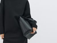 Платье с вырезом лодочка, Черный