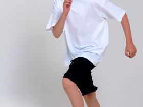 Комплект трикотажный для мальчиков: фуфайка (футболка), шорты