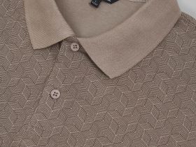 Поло прямого кроя из джерси