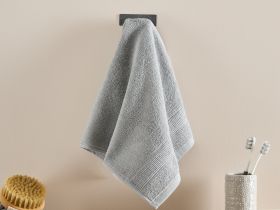 Полотенце махровое Piega, серое