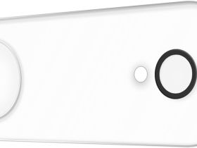 Защитное стекло Krutoff для объективов камеры Apple iPhone Air с белым ободком