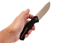 Складной нож TuoTown Gora, сталь T10S, рукоять G10/Carbon Fiber