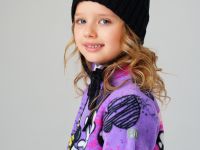 Шапка трикотажная для девочек