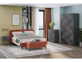 Комод Шелтон 92x96 Графитовый