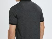 Однотонное поло из хлопка