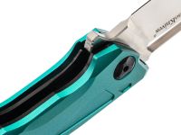 Складной нож Nimo Knives R7 Blue, сталь D2, алюминий