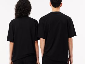 Хлопковая футболка Lacoste унисекс