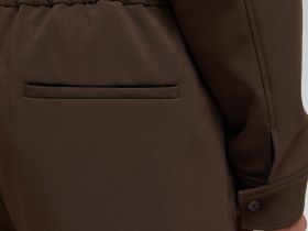 Брюки прямого кроя с вискозой