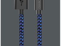 Кабель Pero DC-04 USB to Apple Lightning 2m Blue