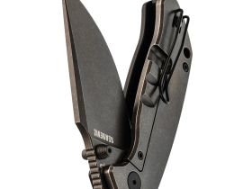 Нож Barmaley Knives Seadevil, сталь D2, рукоять G10/сталь, черный