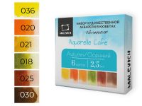 Набор акварели Малевичъ "Veroneze" осенний, 6 цв*2,5 мл