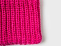 Комплект трикотажный для девочек: шапка, снуд