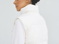 Вельветовый жилет, Бежевый