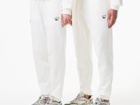 Спортивные хлопковые брюки Lacoste унисекс
